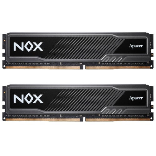 Memória DDR4 Apacer Nox, 16GB (2x8GB), 3200MHz, Preto, AH4U16G32C28YMBAA-2