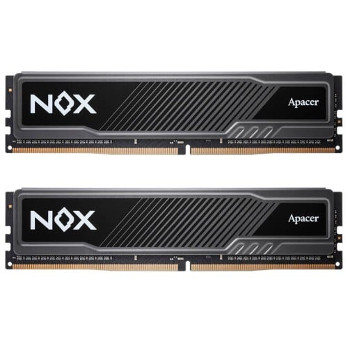Memória DDR4 Apacer Nox, 32GB (2x16GB), 3200MHz, Preto, AH4U32G32C28YMBAA-2