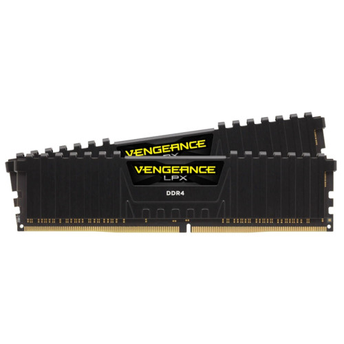Memória DDR4 Corsair Vengeance LPX, 16GB (2x8GB), 3200MHz, Black