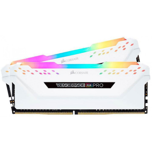 Memória DDR4 Corsair Vengeance PRO RGB 16GB (2x8GB) 3600MHz, White