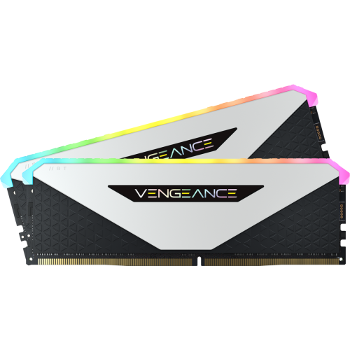 メモリー CORSAIR VENGEANCE RGB RT DDR4 Memória Corsair Vengeance RGB RT 16GB 3200MHz DDR4 White | Terabyte