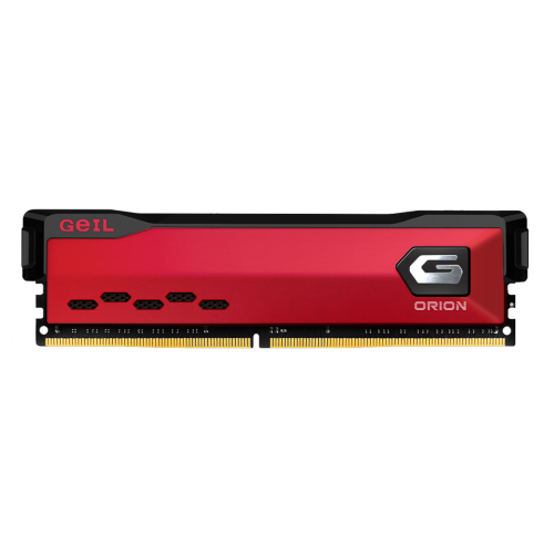 Memória DDR4 Geil Orion, 16GB, 3200MHz, Red, GAOR416GB3200C16BSC