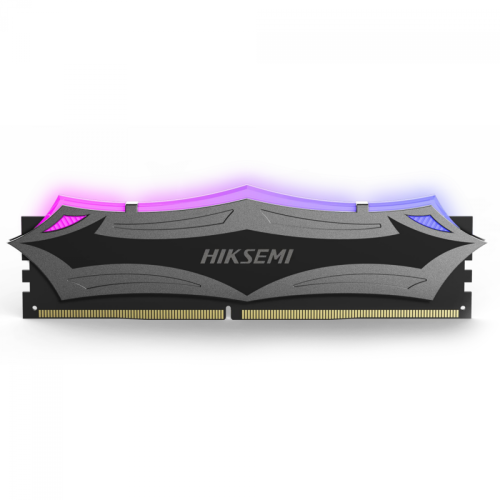 Memória DDR4 HIKSEMI Akira, RGB, 8GB, 3200Mhz, Black, HSC408U32Z4