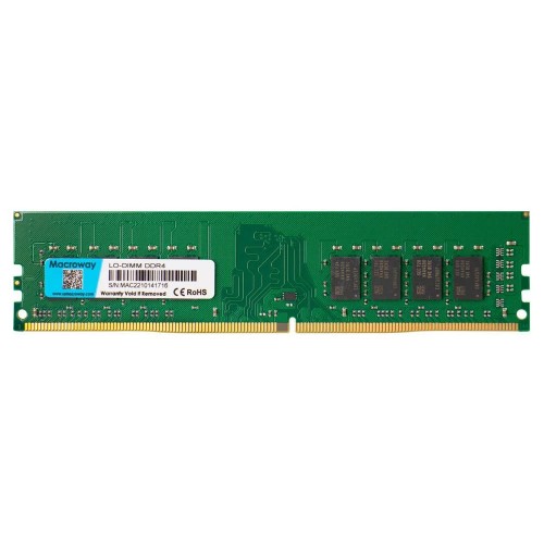 Memória DDR4 Macroway, 16GB, 3200MHz, LO-DIMM-DDR4-16GB-3200