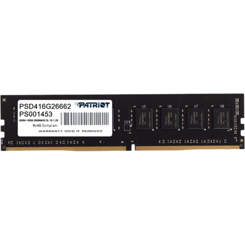 Memória DDR4 Patriot Signature Line 16GB, 2666MHz, PSD416G26662