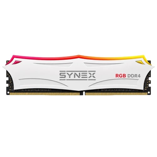 Memória DDR4 Best Memory Synex, RGB, 8GB, 3200MHz, Branco