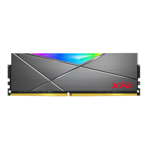 Memória DDR4 XPG Spectrix D50, 8GB, 3200MHz, RGB, Gray, AX4U32008G16A-ST50