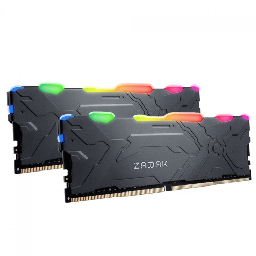 Memória DDR4 Zadak MOAB, RGB, 16GB (2x8GB), 3200MHz, ZD4-MO132C28