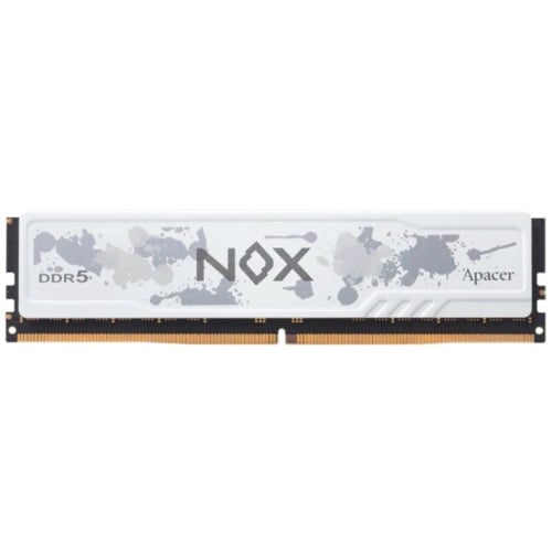 Memória DDR5 Apacer Nox, 16GB, 6000MHz, Branco, AH5U16G60C622MWAA-1