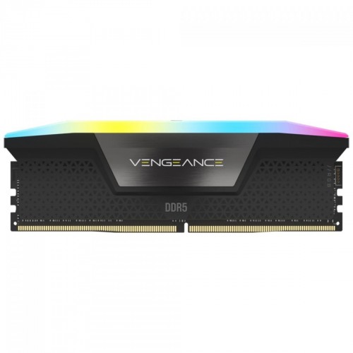 Memória DDR5 Corsair Vengeance RGB, 16GB, 5200MHz, Preto