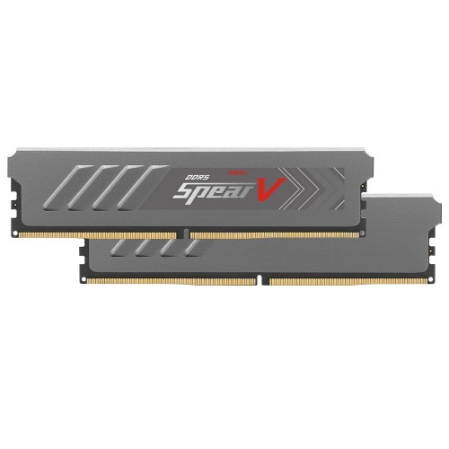 Memória DDR5 Geil Spear V, 32GB (2x16GB), 5200MHz, Gray, GSG532GB5200C38BDC
