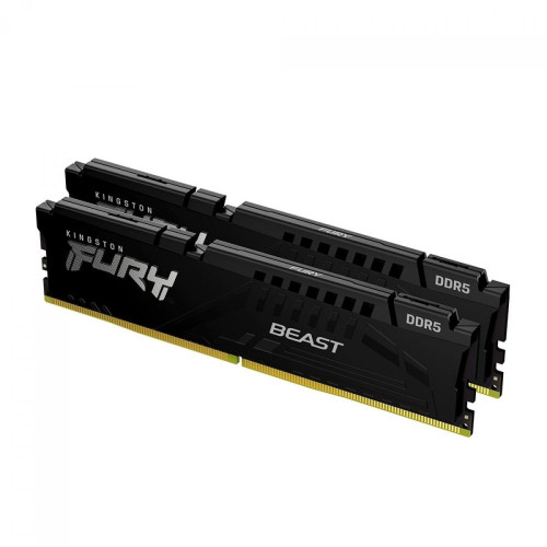Memória DDR5 Kingston FURY Beast, 32GB (2x16GB), 6000MHz, Black