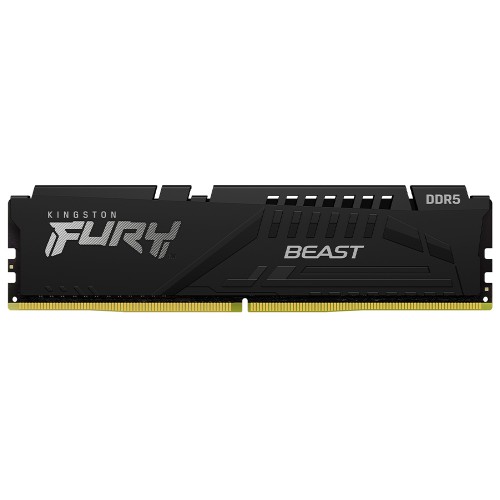 Memória DDR5 Kingston FURY Beast, 8GB, 6000MHz, EXPO, Black, KF560C30BBE-8