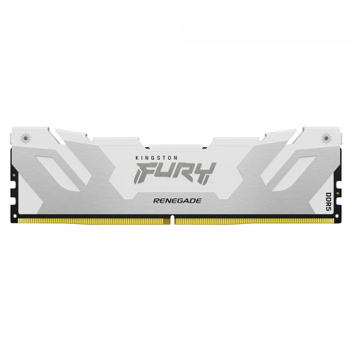 Memória DDR5 Kingston Fury Renegade, 16GB, 7200MHz, White, KF572C38RW-16