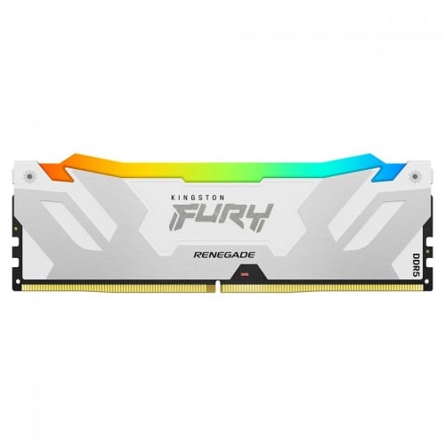 Memória DDR5 Kingston Fury Renegade, RGB, 16GB, 8000MHz, White, KF580C38RWA-16 - Open Box