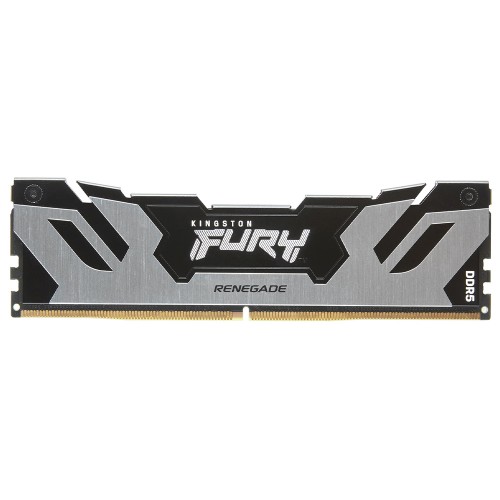 Memória DDR5 Kingston Fury Renegade Silver, 16GB, 7600MHz, KF576C38RS-16