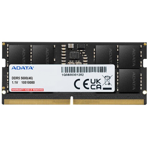ADATA XPG DDR5-5600 16GB×2（32GB） Memória Notebook DDR5 Adata XPG 16GB 5600MHz | Terabyte