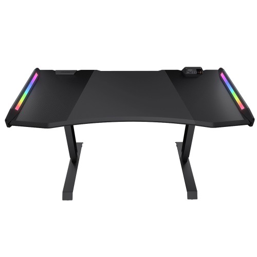 Mesa Gamer Cougar Mars PRO 150, Altura Ajustável, RGB, Black, CGR-MARS PRO 150