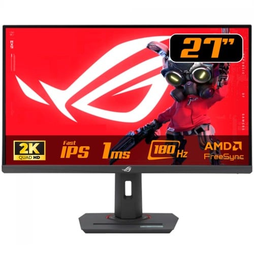 Monitor Gamer Asus ROG Strix XG27ACS, 27 Pol, WQHD, Fast IPS, 180Hz, 1ms, 133% sRGB, G-Sync Comp, FreeSync, HDMI/DP/USB-C, 90LM09Q0-B011X1