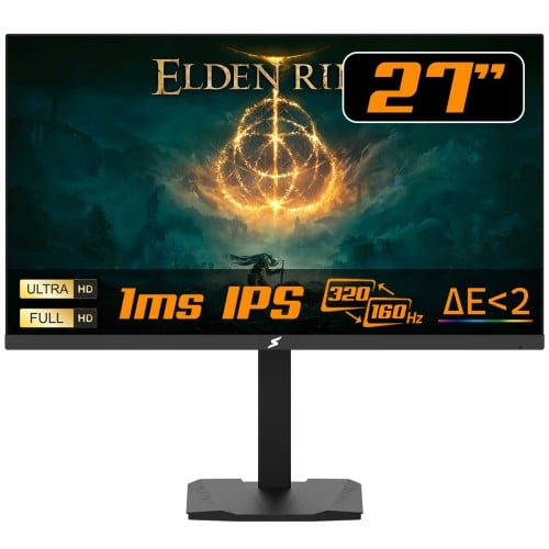Monitor Gamer SuperFrame Ace Pro, 27 Pol, Dual Mode, 4K Ultra HD 160Hz / Full HD 320Hz, IPS, 1ms, HDMI/DP, SF-MN-ACE27DLSIF2A