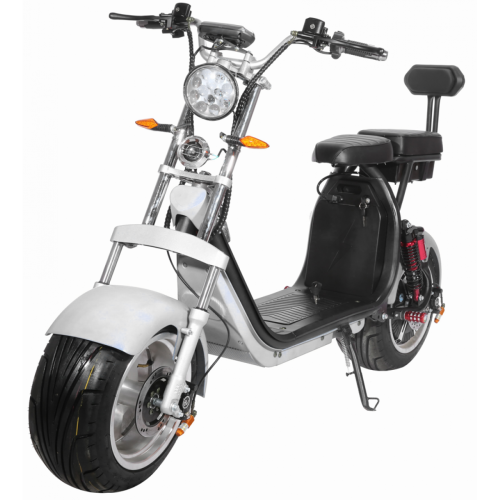 Moto Elétrica RideMode ECO 3000w, Aluminium, White - Terabyte