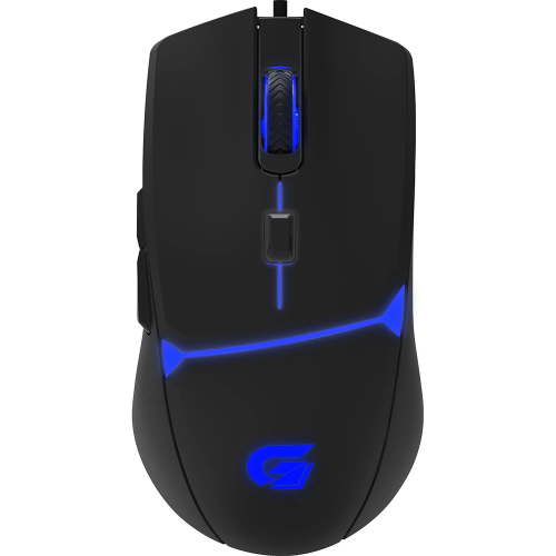 Mouse Gamer Fortrek Crusader, RGB Rainbow, 7200 DPI, 5 Botões Programaveis, Black, 70526