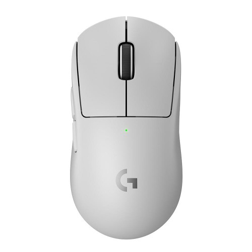 Mouse Gamer Logitech G Pro X Superlight 2, Sem Fio, 32.000 DPI, Sensor Hero 2, 5 Botões, Branco, 910-006637