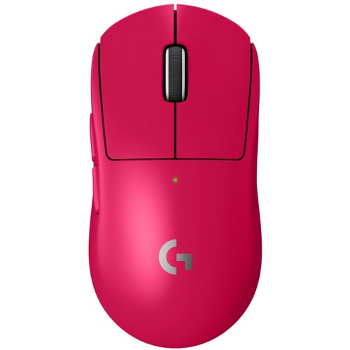 Mouse Gamer Logitech G Pro X Superlight 2, Sem Fio, 32.000 DPI, Sensor Hero 2, 5 Botões, Magenta, 910-006796