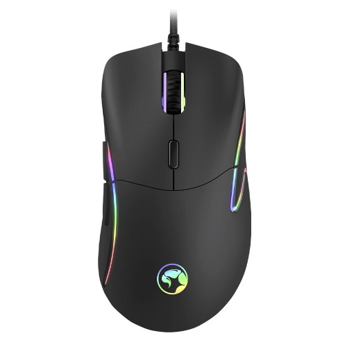 Mouse Gamer Marvo M528, RGB, 12800DPI, USB, 6 Botões, Preto