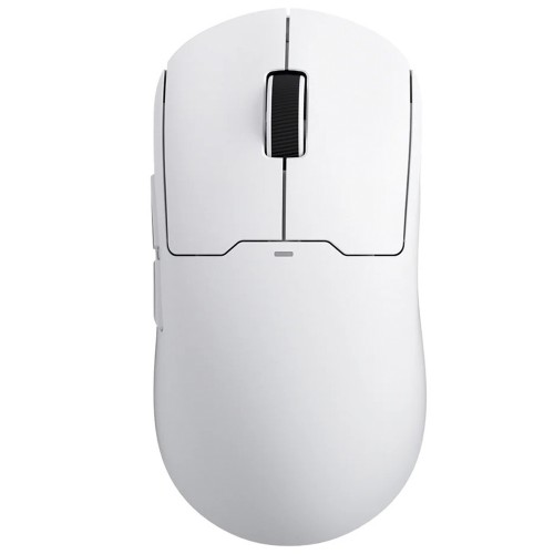 Mouse Gamer MCHOSE A5 Pro Max, Wireless, Bluetooth, 26000 DPI, 4K, Sensor PAW 3395, Branco, A5-4SA