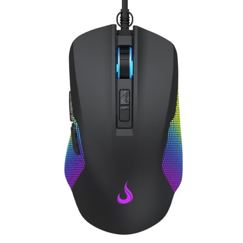 Mouse Gamer Rise Mode Nova 02 RGB 7200 DPI 6 Botões | Terabyte