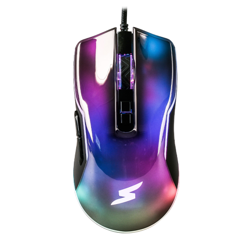 Mouse Gamer SuperFrame Light, RGB, Sensor 725C, 7200 DPI, 7 Botões