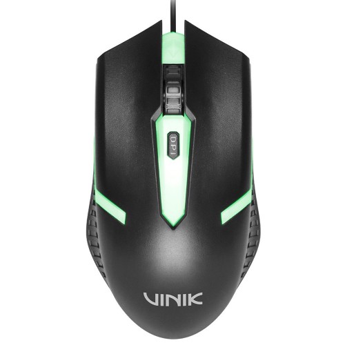 Mouse Gamer Vinik Amani, USB, Rainbow, 1500 DPI, 3 Botões, Preto, MGAMRGB