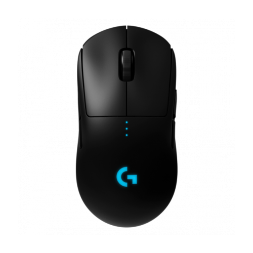 Mouse Gamer Wireless Logitech G PRO, 16.000DPI, 6 Botões Programáveis, RGB, Black, 910-005271