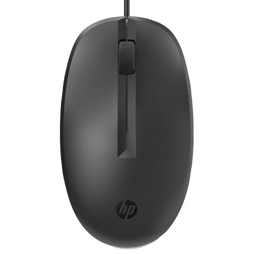Mouse HP 125, USB, 1200 DPI, 3 Botões, Preto, 265A9AT#AK4