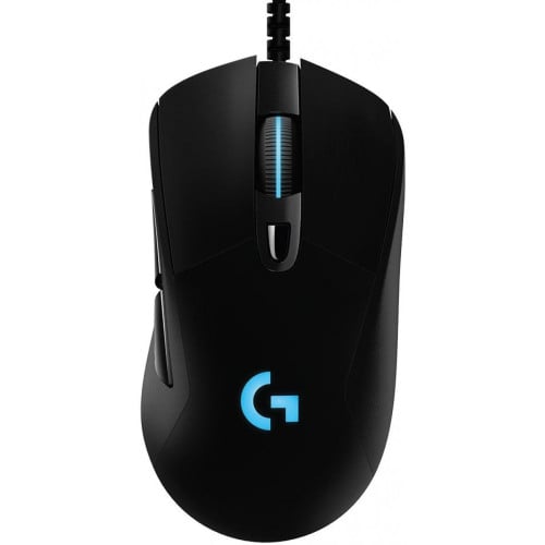 Mouse Logitech Gamer G403 Hero RGB, 6 Botões, 16000 DPI, Black, 910-005631