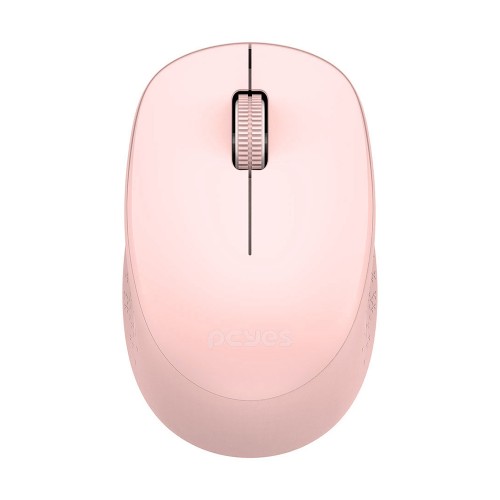 Mouse Wireless PCYes Mover Pink 1600 DPI 3 Botões | Terabyte