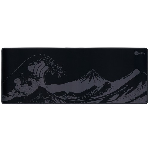 Mousepad Gamer Ninja Wave Control 800x300mm Preto | Terabyte