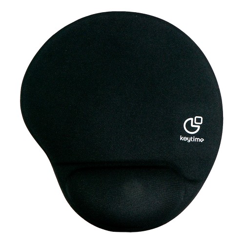 Mousepad Keytime Glide, Apoio de Pulso, 225x220mm, Preto, KYT0017