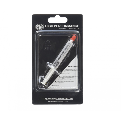 Pasta Térmica Cooler Master, Alto Desempenho, HTK-002-U1