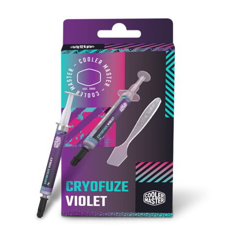 Pasta Térmica Cooler Master Cryofuze Violet, 2G, 0,7ml, Roxo, MGY-NOSG-N07M-R1
