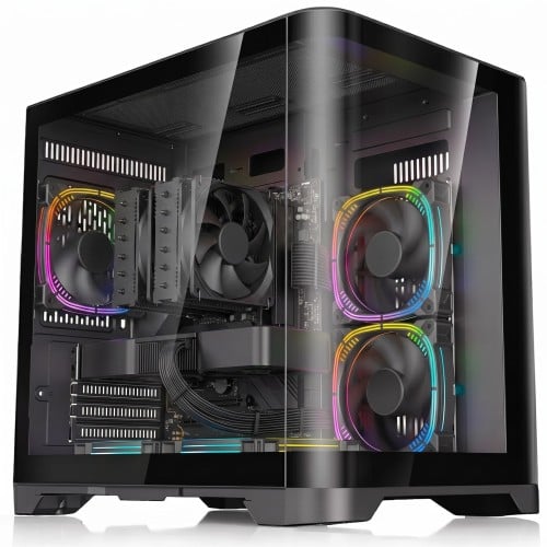 PC GAMER CAPTAIN AMD Ryzen 5 5500 / AMD Radeon RX 9050 / 16GB (2X8GB) DDR4 / SSD 480GB