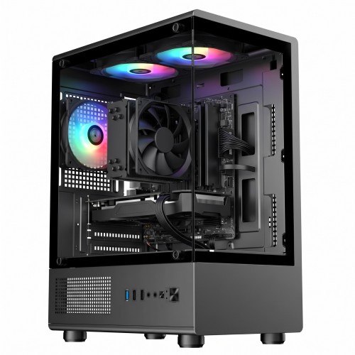 PC GAMER CAPTAIN AMD Ryzen 5 5500F / AMD Radeon RX 7600 / 16GB DDR4 / SSD 480GB