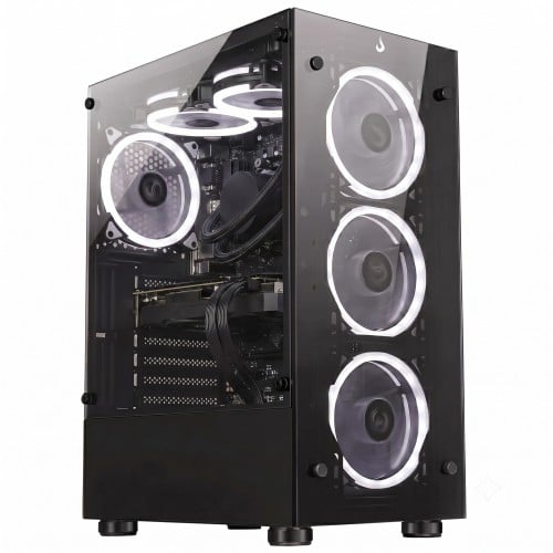 PC GAMER CAPTAIN Intel Core i5 14400F / AMD Radeon RX 9070 16GB / 16GB DDR4 (2X8GB) / SSD 480GB