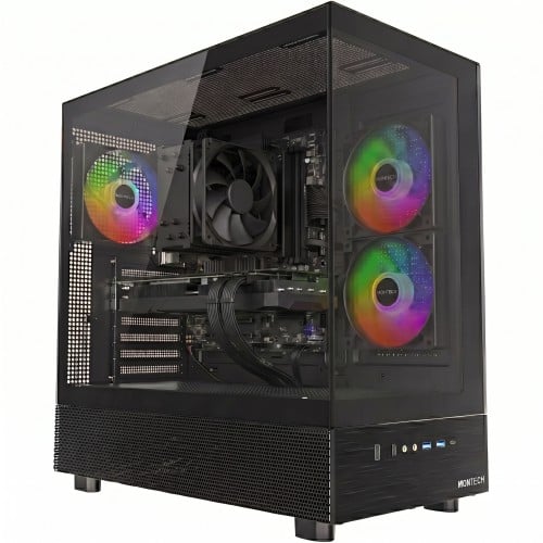 PC GAMER CAPTAIN Intel Core i7 12700F / NVIDIA GeForce RTX 5060 Ti / 16GB DDR4 (2X8GB) / SSD 480GB
