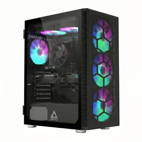 PC Gamer COMMANDER AMD Ryzen 7 7700 / AMD RADEON RX 9060 XT / 32GB DDR5 / SSD NVMe 2TB