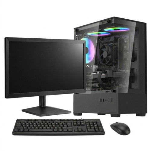 PC GAMER SOLDIER Intel Core i7 / AMD Radeon RX 550 / 16GB DDR3 (2X8GB) / SSD 256GB / + Monitor 19 Pol / + Combo Teclado e Mouse