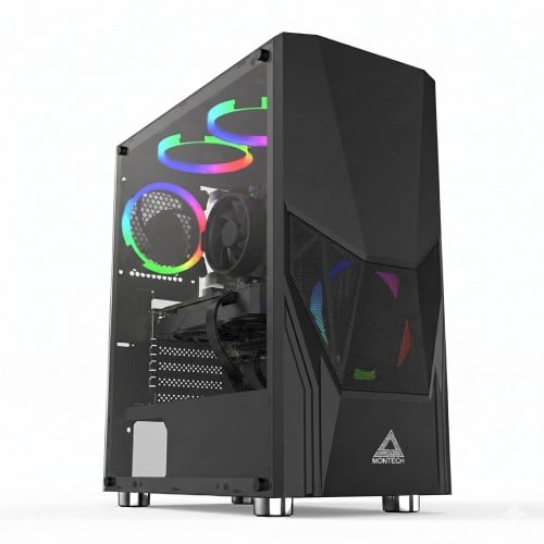 PC Gamer T-GAMER Flux AMD Ryzen 5 5500 / AMD Radeon RX 6600 / 16GB (2x8GB) DDR4 / SSD NVMe 1TB