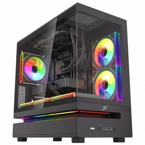 PC Gamer T-GAMER Flux AMD Ryzen 5 5500 / NVIDIA GeForce RTX 3060 / 32GB (2x16GB) DDR4 / SSD NVMe 480GB