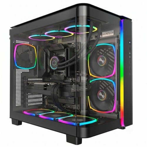 PC Gamer T-POWER TITAN 3D RYZEN 7 9800X3D / NVIDIA GEFORCE RTX 5060 / 32GB (2X16GB) DDR5 / SSD 1TB